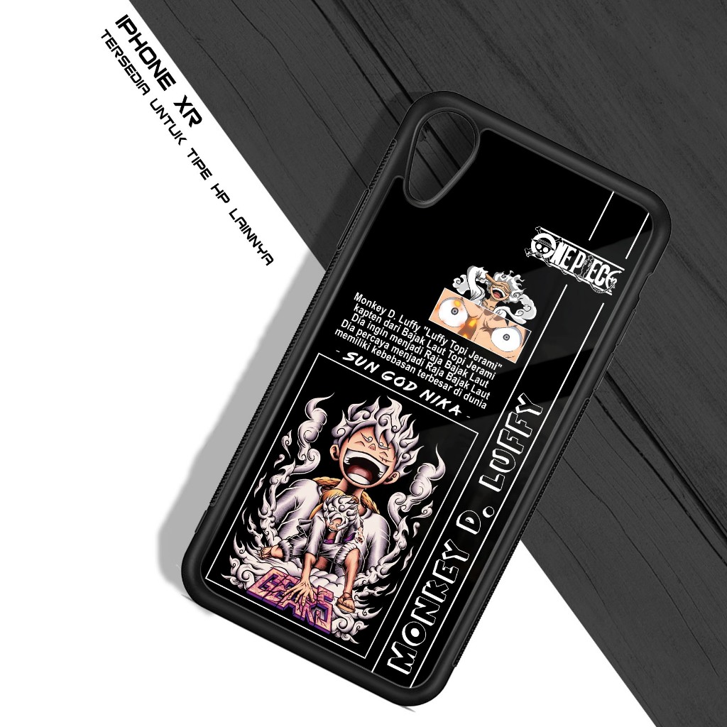 Case Apple / Iphone XR - Casing Hp Iphone XR - ( ONE PIECE B ) - Case Hp - Casing Hp - Softcase HP -