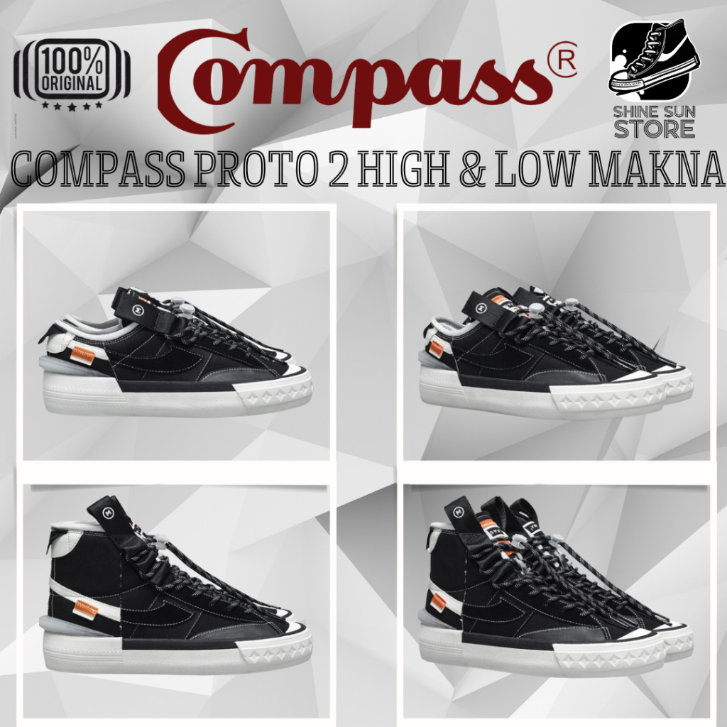 [ORIGINAL] Sepatu Compass Proto MAKNA Low & High
