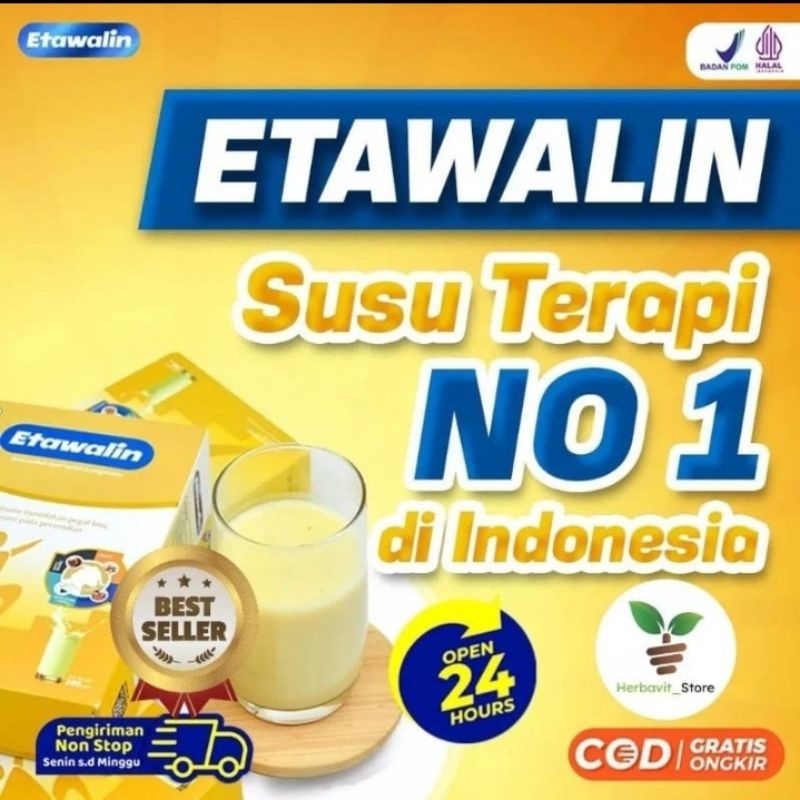 

SUSU ETAWALIN - Paket Sembuh Susu Sendi Atasi Radang Sendi Nyeri Tulang Cegah Osteoporosis Osteoartritis Pengeroposan Tulang Susu Kambing Etawa Kesehatan Susu Bubuk Murni Original Ettawa 100% Ori Susu Asam Urat Etawalin Platinum