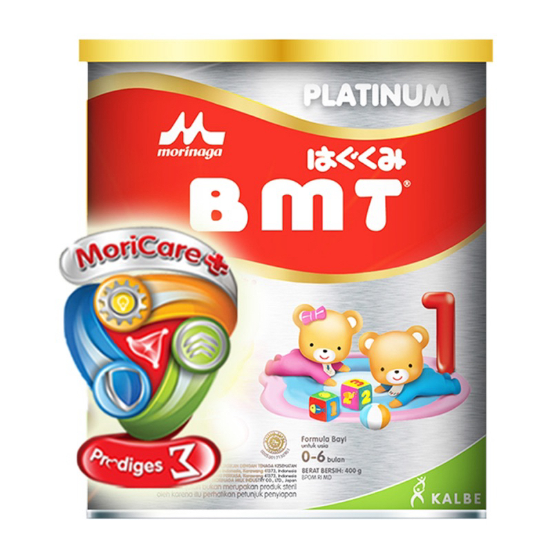 morinaga BMT 1 Platinum Gold Susu Formula Bayi 400gr