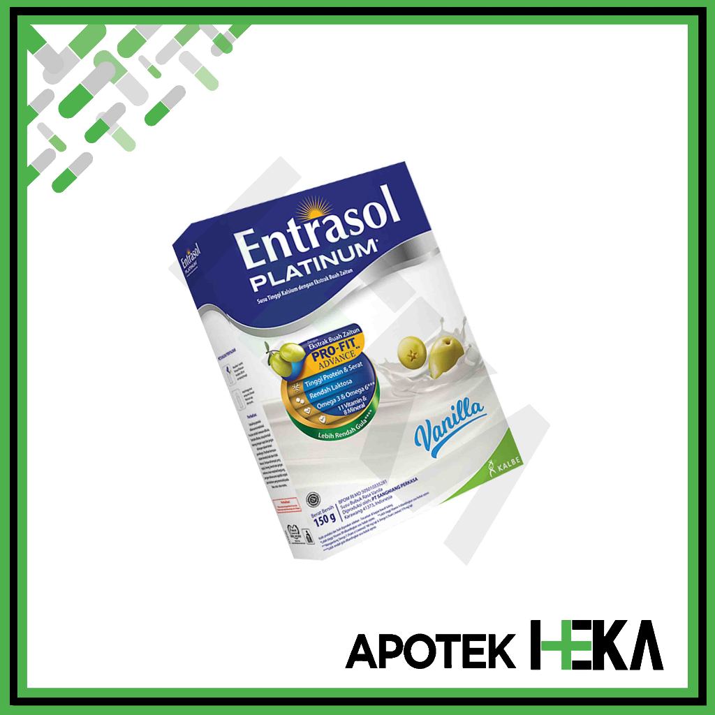 

DA Entrasol Platinum 150 g - Susu Tinggi Kalsium