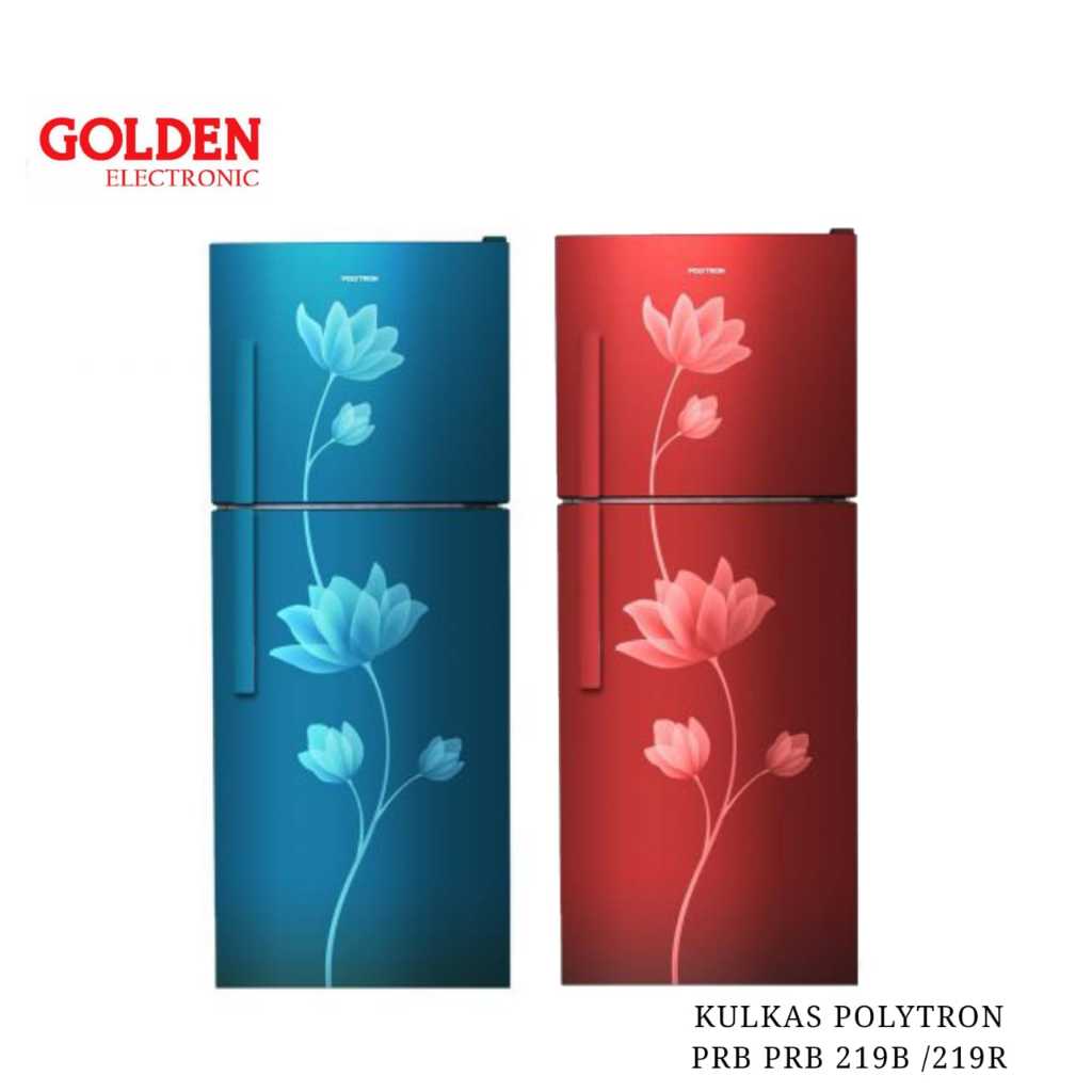 Kulkas 2 Pintu POLYTRON PRB 219B / 219R