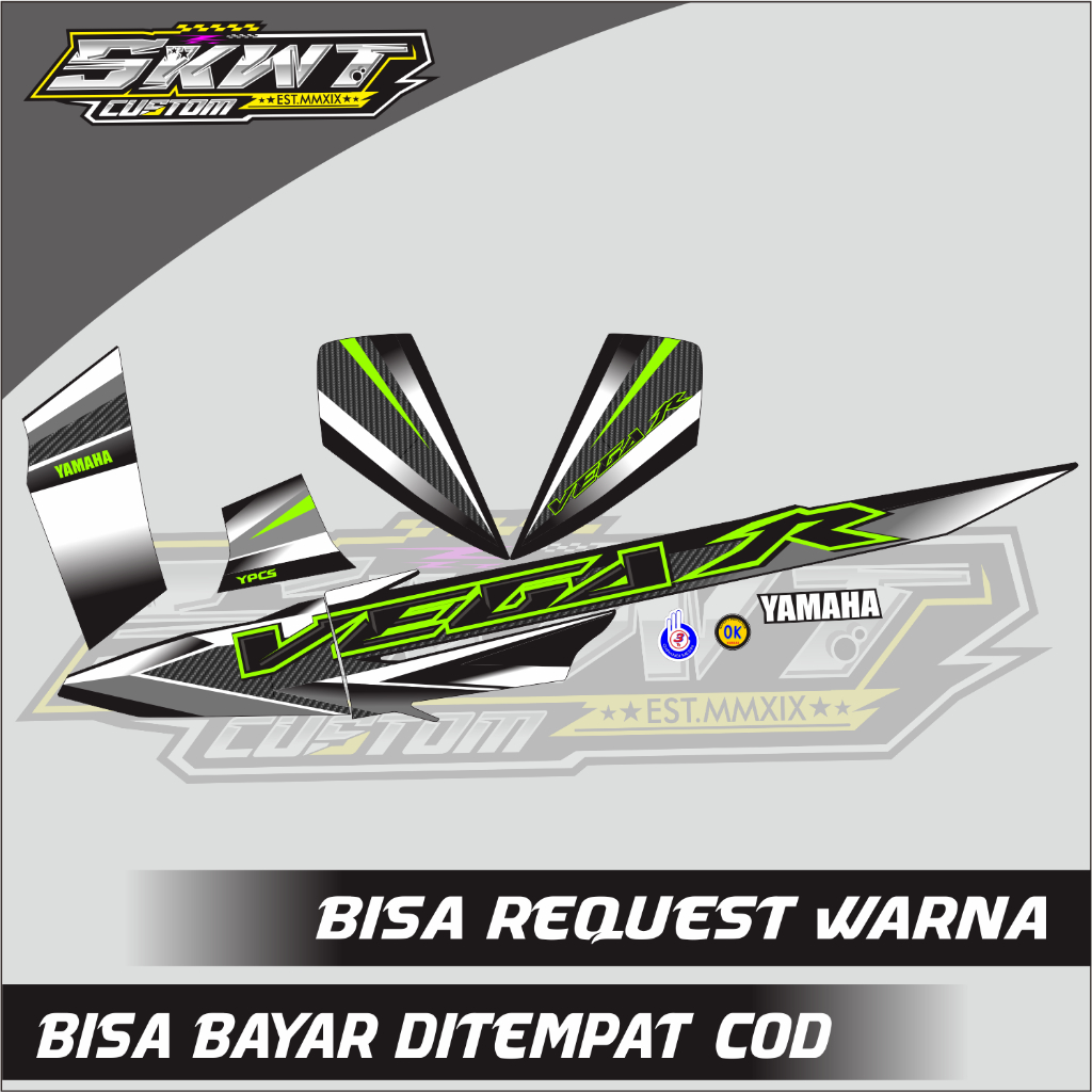 STRIPING VEGA LAMA VEGA KOTAK