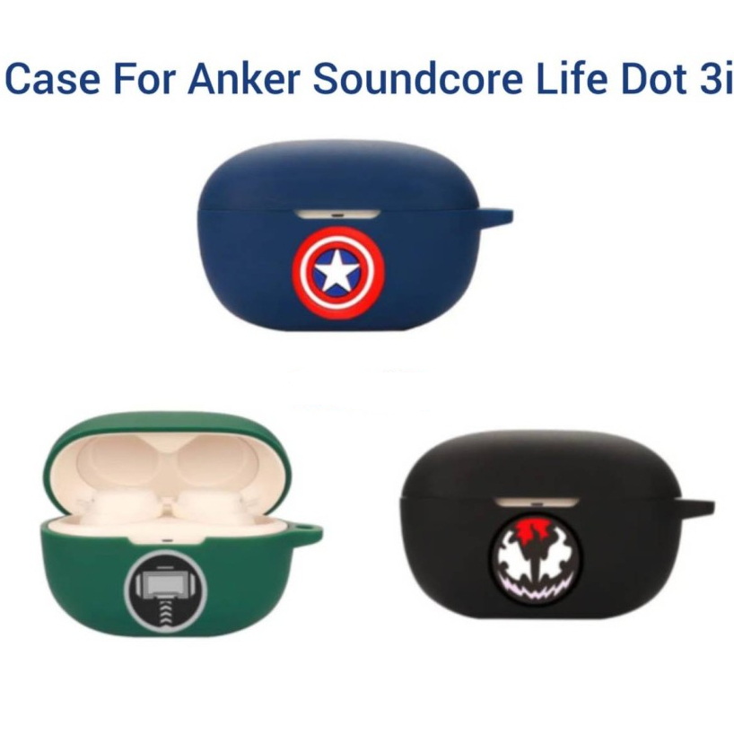 BEST QUALITY  Case Anker Soundcore Life Dot 3i Silicone Silicon Anker Life Do 3I