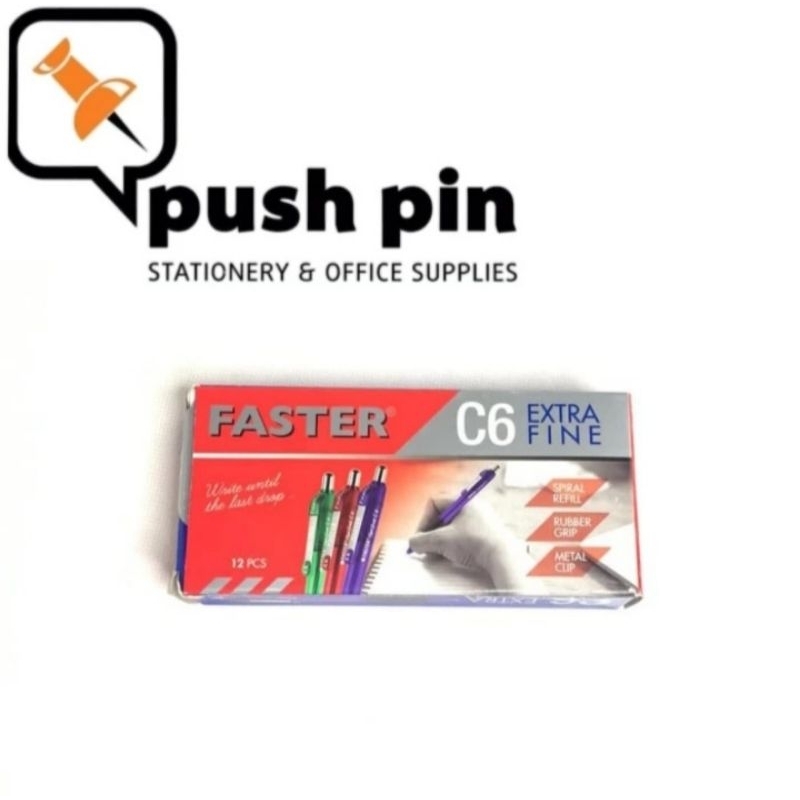 

Faster Pen Pena Pulpen Ball Point C6