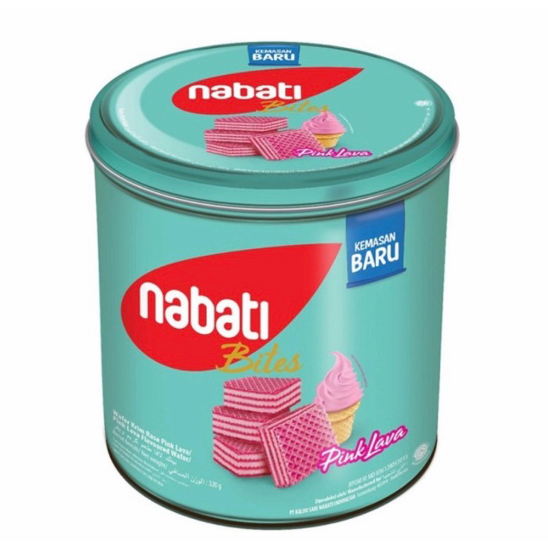 

Nabati Wafer Kaleng Pink Lava 287 gram