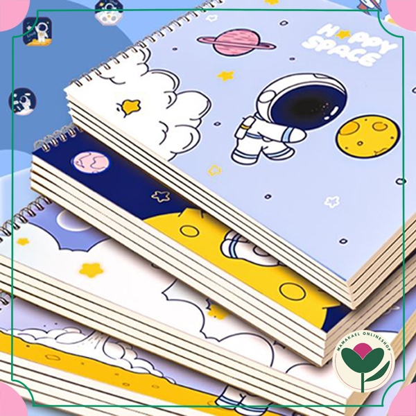 

1 pcs Buku gambar anak cover lucu cute isi 27 lembar 54 halaman MK1582