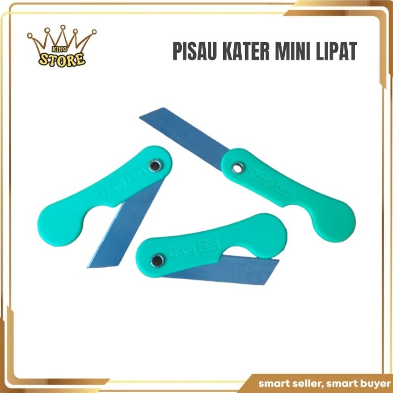 

PISAU KATER KECIL / PISAU CUTTER MINI LIPAT