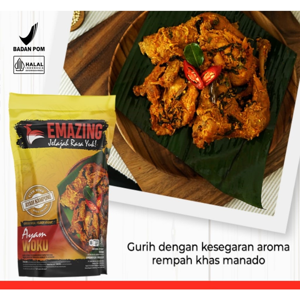 FROZEN FOOD AYAM WOKU EMAZING