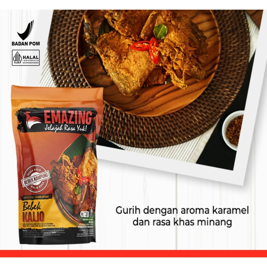 

FROZEN FOOD BEBEK KALIO EMAZING