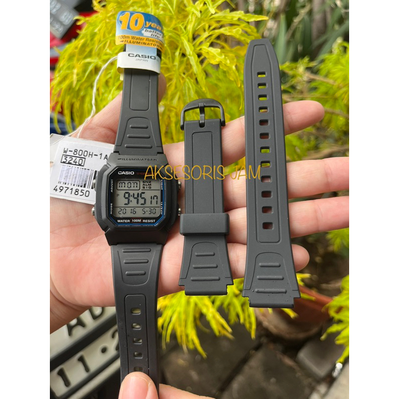 STRAP TALI JAM TANGAN CASIO W800H W800 H W 800H CASIO W-800H