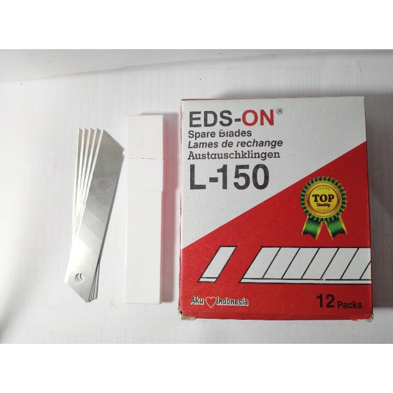 

▪️LINOTEK ▪️Isi Cutter / Isi Silet / Mata Pisau Besar Type L-150 EDS-ON