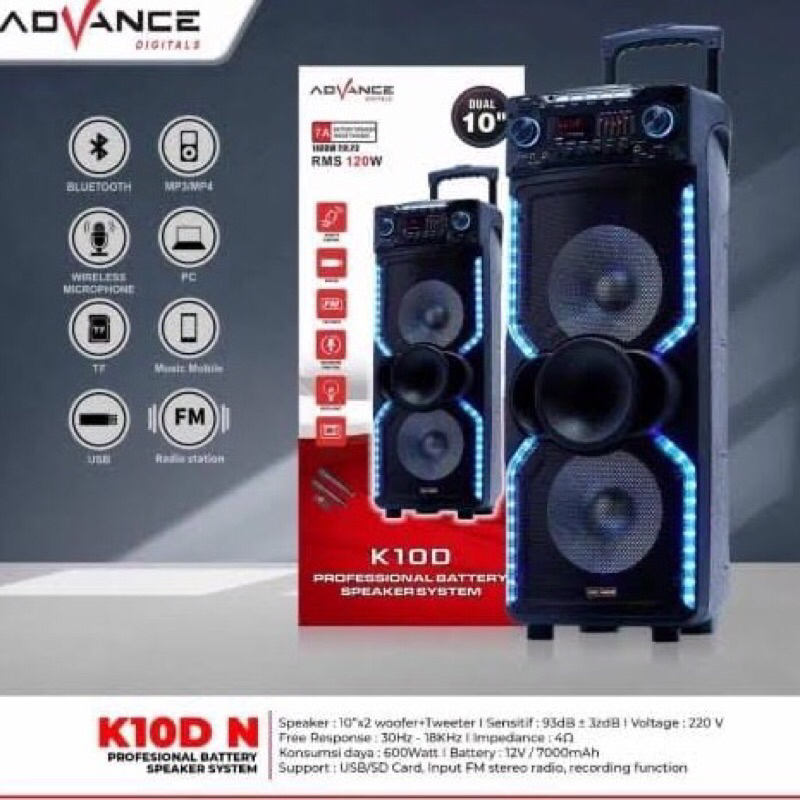 Advance Speaker K10D N