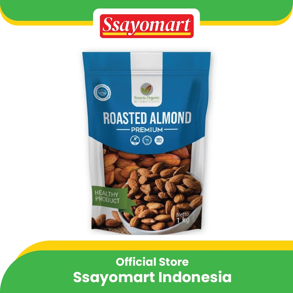 

Francis Organic Roasted Almond 100 g