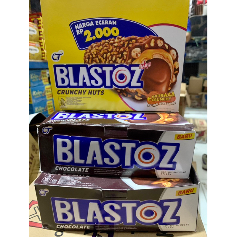 

WAFER BLASTOZ COKLAT ISI 12