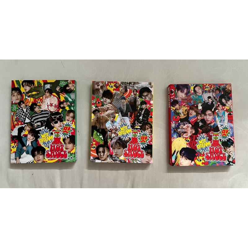album nct dream hot sauce unsealed