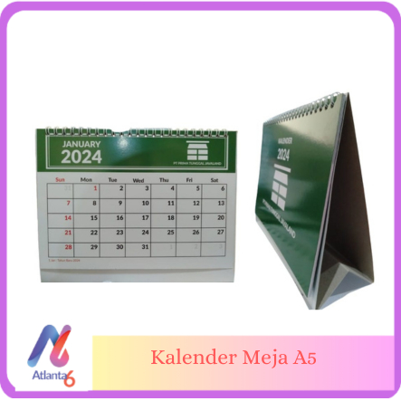 

Cetak Kalender Meja Duduk Custom A5 (Minimal 10pcs)