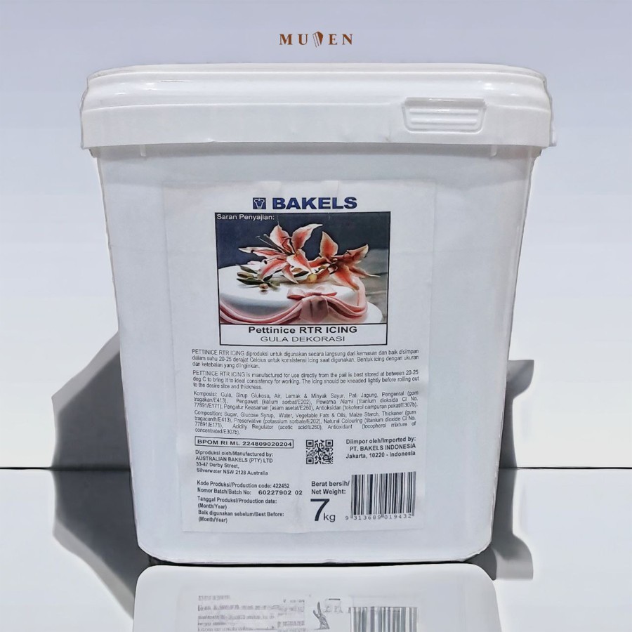 

BAKELS ICING FONDANT 7 KG