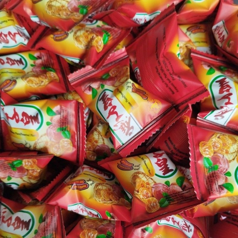 

Manisan Plum Ing Ci Wang 250gran