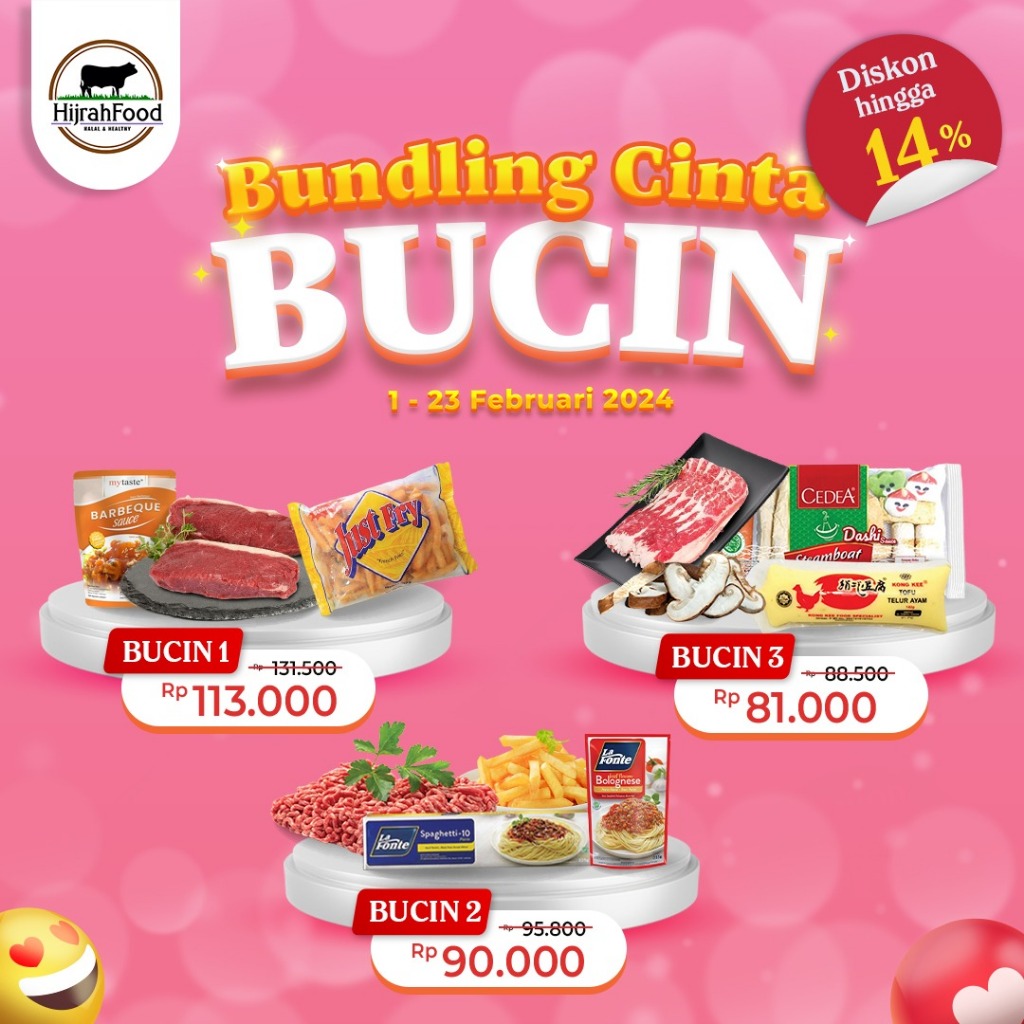 

Paket Promo BUCIN Bundling Cinta Hijrahfood Meatshop Empang Bogor