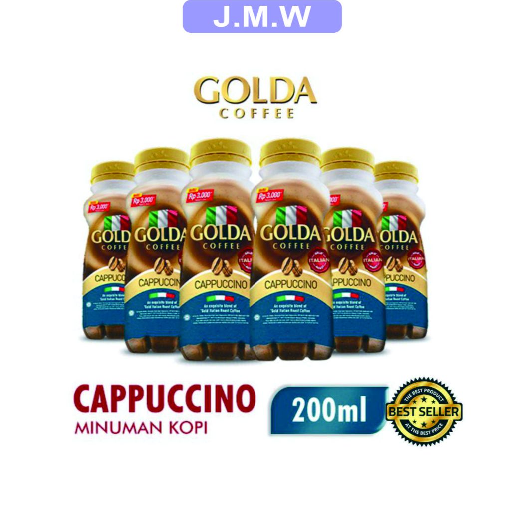 

Golda Coffee Cappuccino 200 ml / Golda Coffee Dolca Latte 200 ml / Kopi Golda Cappucino 200 ml