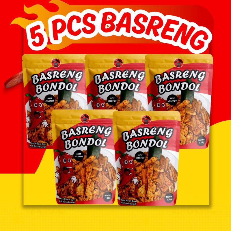

PAKET NYEMIL 5 PCS BASRENG BONDOL