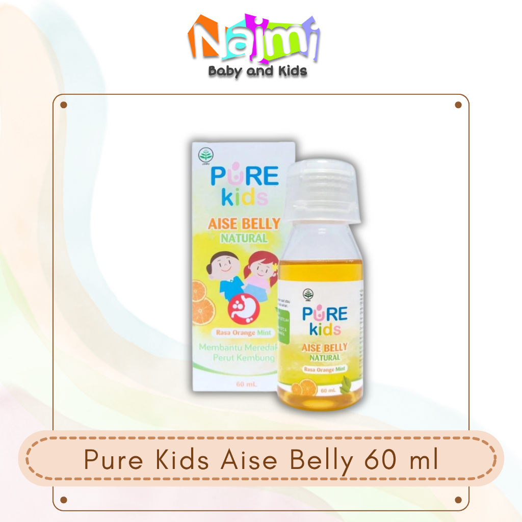 PureKids Pure Kids Aise Belly Natural 60ml obat kembung bayi dan anak