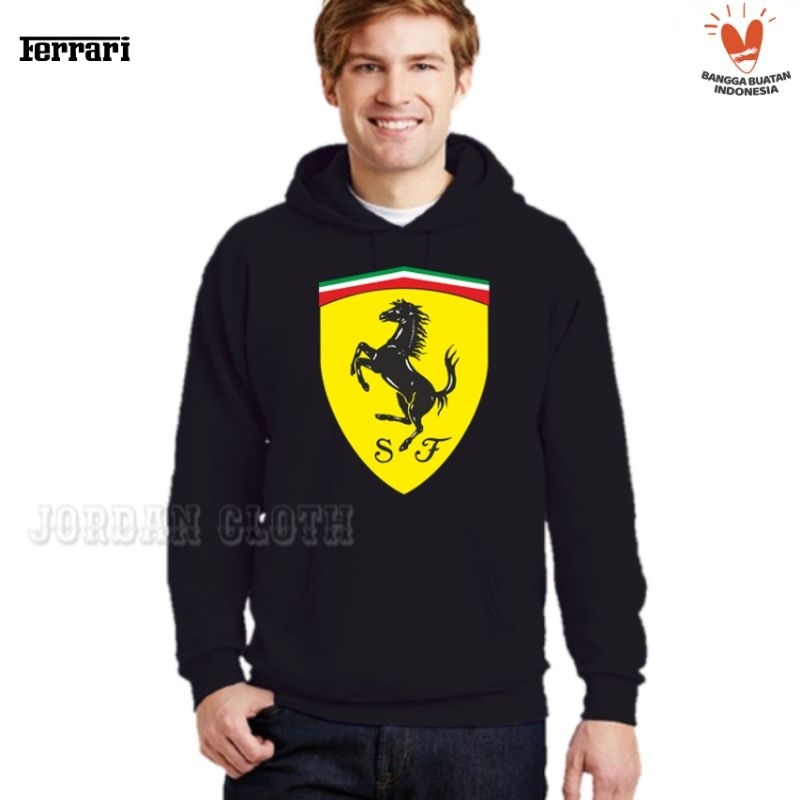 Hoodie Jaket Sweater Ferrari