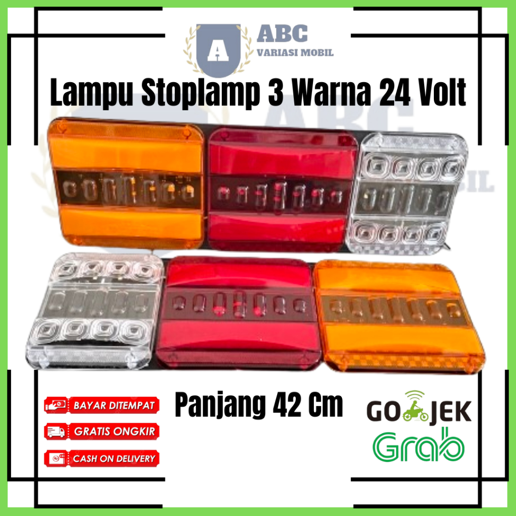 Stop lamp belakang Truk | lampu Stop variasi Truk 24 volt model ST2405