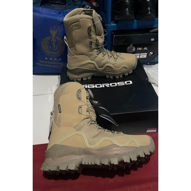 SEPATU PDL VIGOROSO CREAM ORIGINAL JATAH TNI