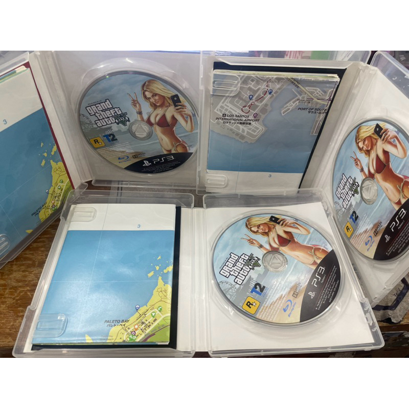 GTA V PS3 GTA 5 PS3 CD ORI BLURAY PS3