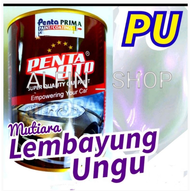 CAT LEMBAYUNG UNGU/VIOLET CAT MUTIARA UNGU PENTA OTO PU 1KG