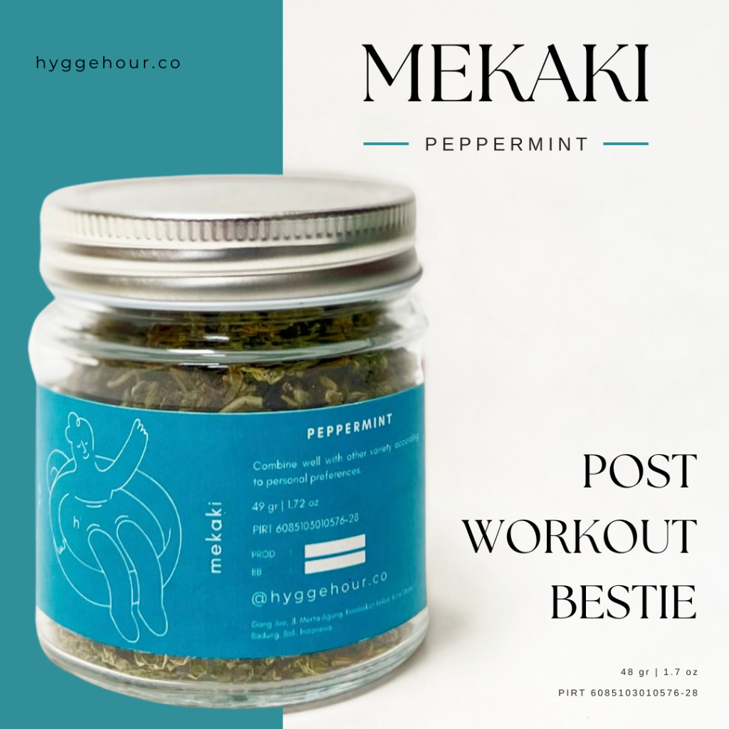 

Hygge Hour / Mekaki - Peppermint / Dried Flower Tea / Teh Bunga Kering