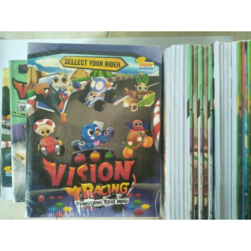 

Buku Tulis Sekolah Vision [Isi 58 Lembar/10 Buku/1 Pack] / Buku Sekolah 1 Pack Setara Vision / Alat Tulis Sekolah Lengkap / Perlengkapan Sekolah Untuk Anak Laki Laki dan Perempuan / Buku Tulis 1 Pack Murah / Buku Tulis Murah 1 Pack