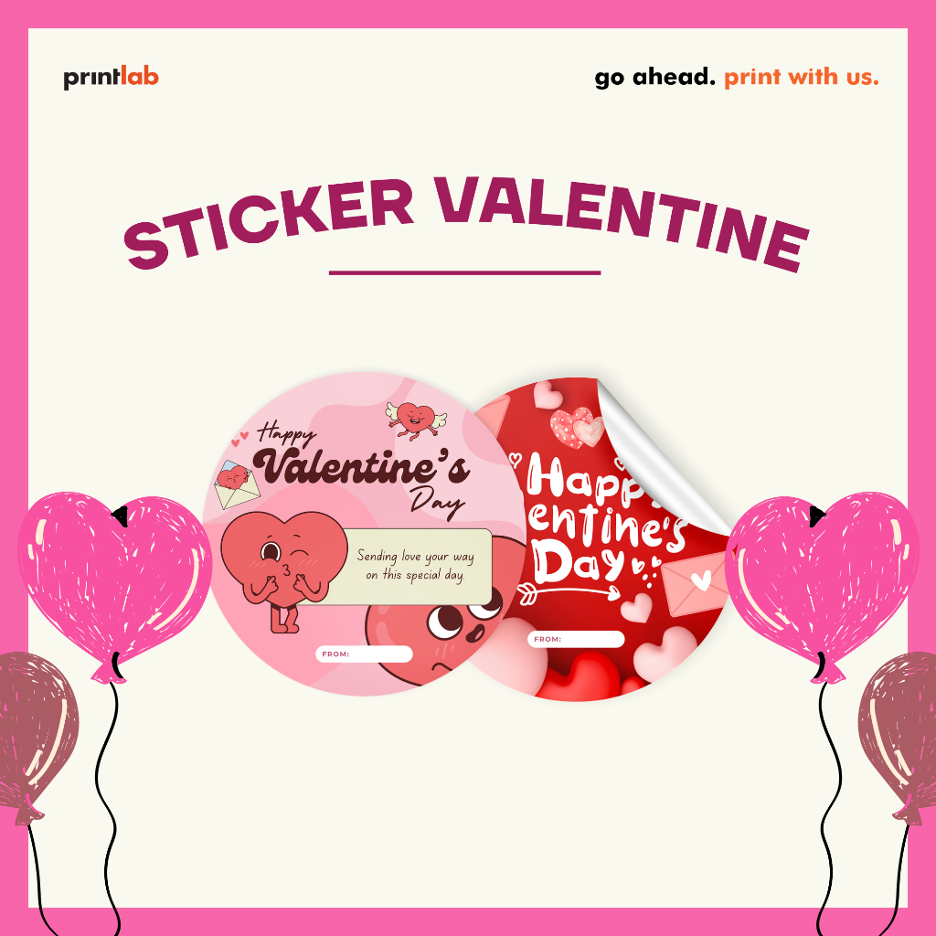 

Stiker Valentine - Stiker Label Valentine - Stiker Bulat Valentine Murah FREE DESIGN