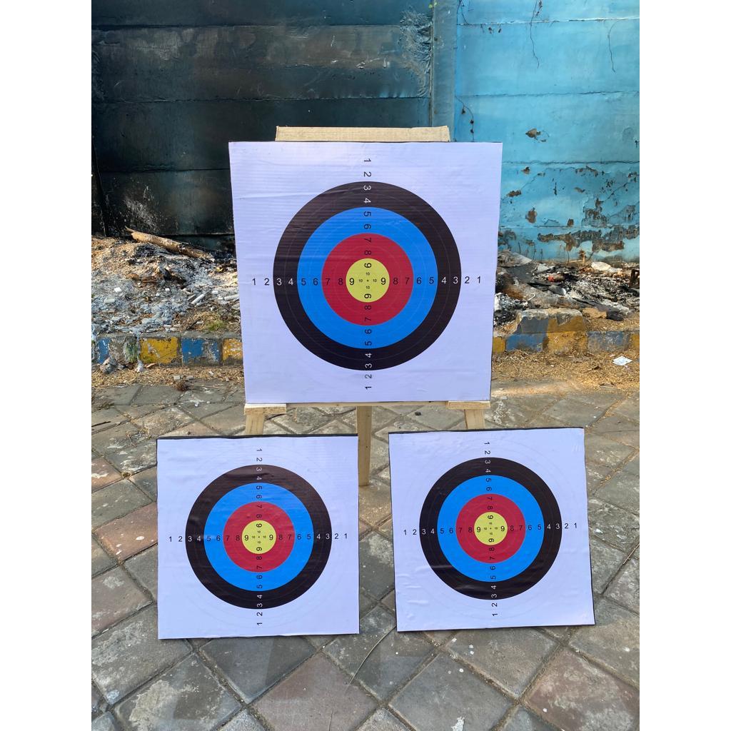 RDY BANTALAN TARGET PANAHAN 50x50x2cm BANTALAN PANAH TARGET PANAHAN PROMO SASARAN PANAH