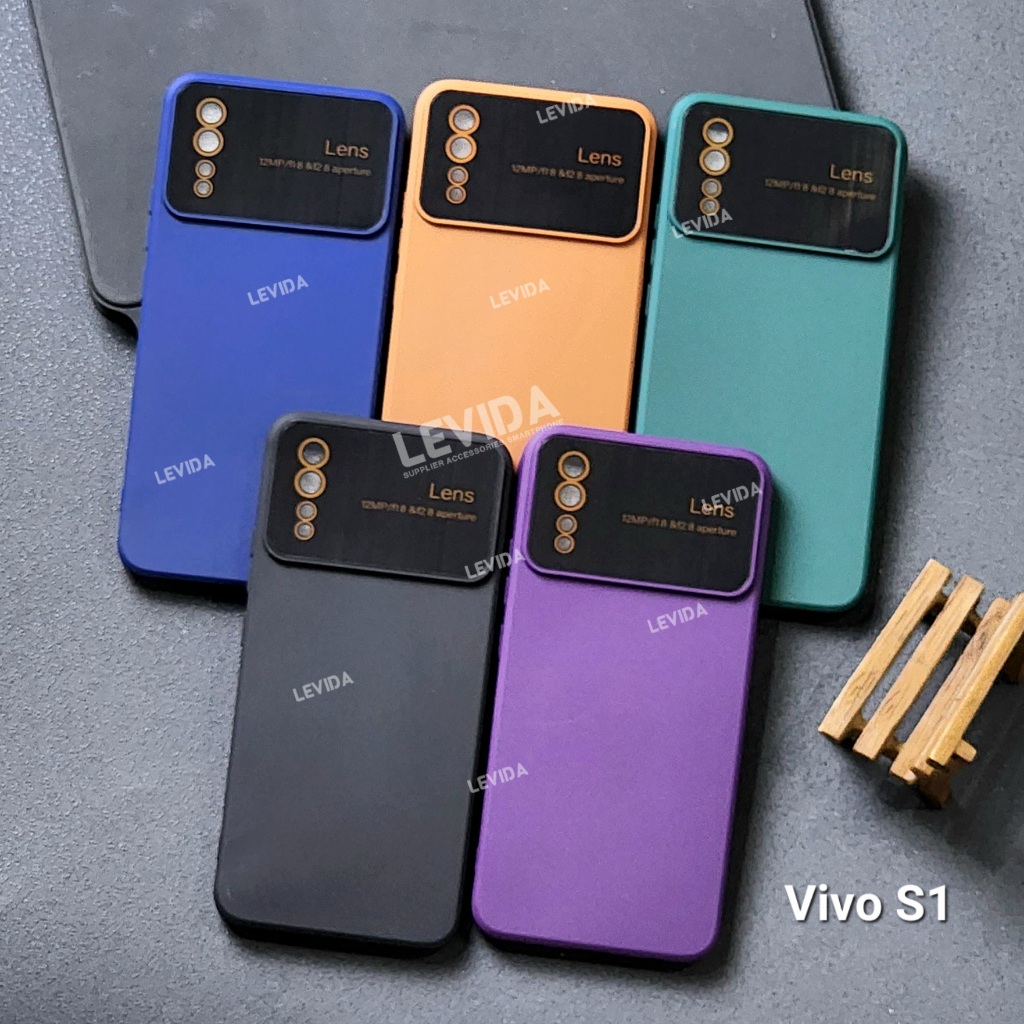 Vivo S1 Vivo S1 Pro Case Big Lens Macaron Vivo S1 Vivo S1 Pro