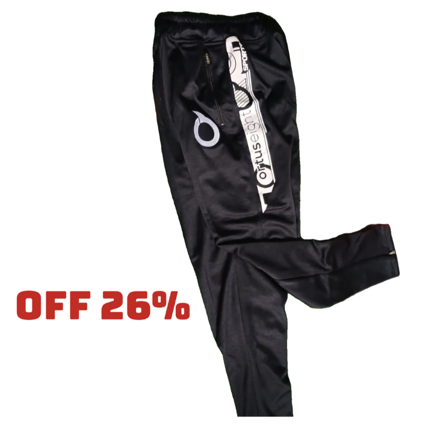 Tracpant Training OrtusEight panjang pria wanita Jogging 100% seperti gambar