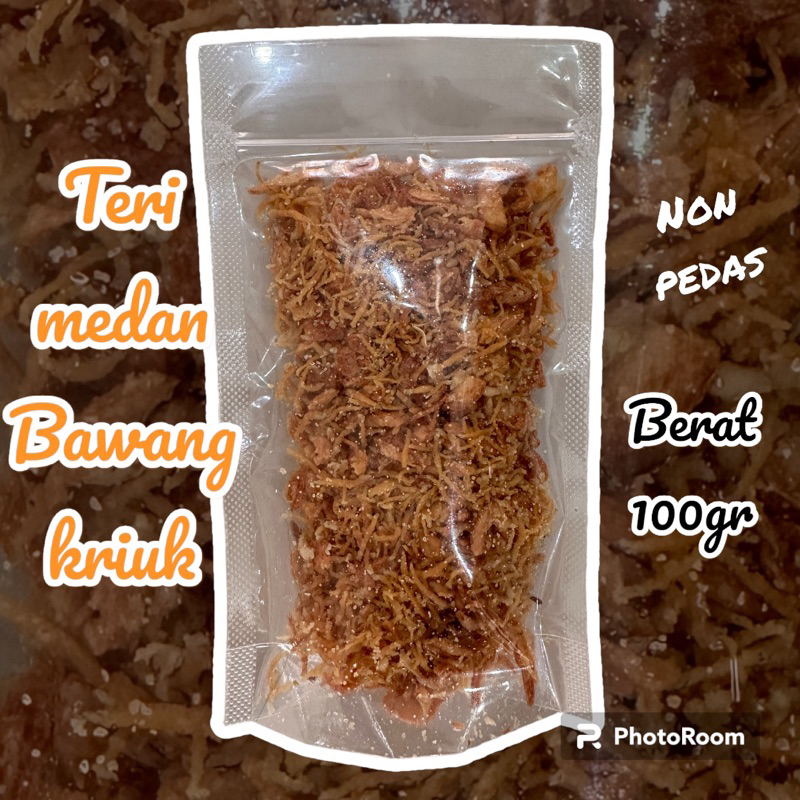 

Teri Medan Bawang Kriuk (Non Pedas) 100gr