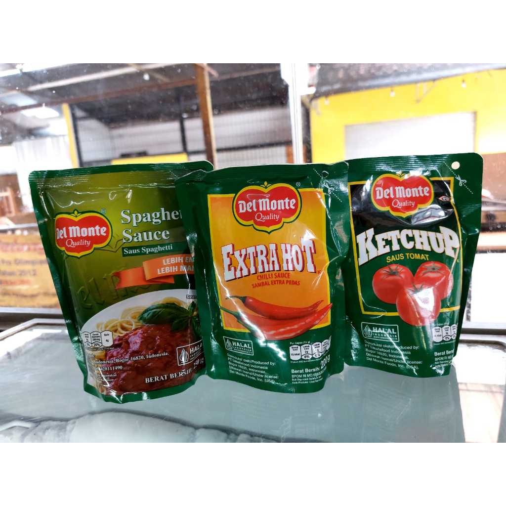 

DEL MONTE POUCH SAUS KEMASAN 200GR