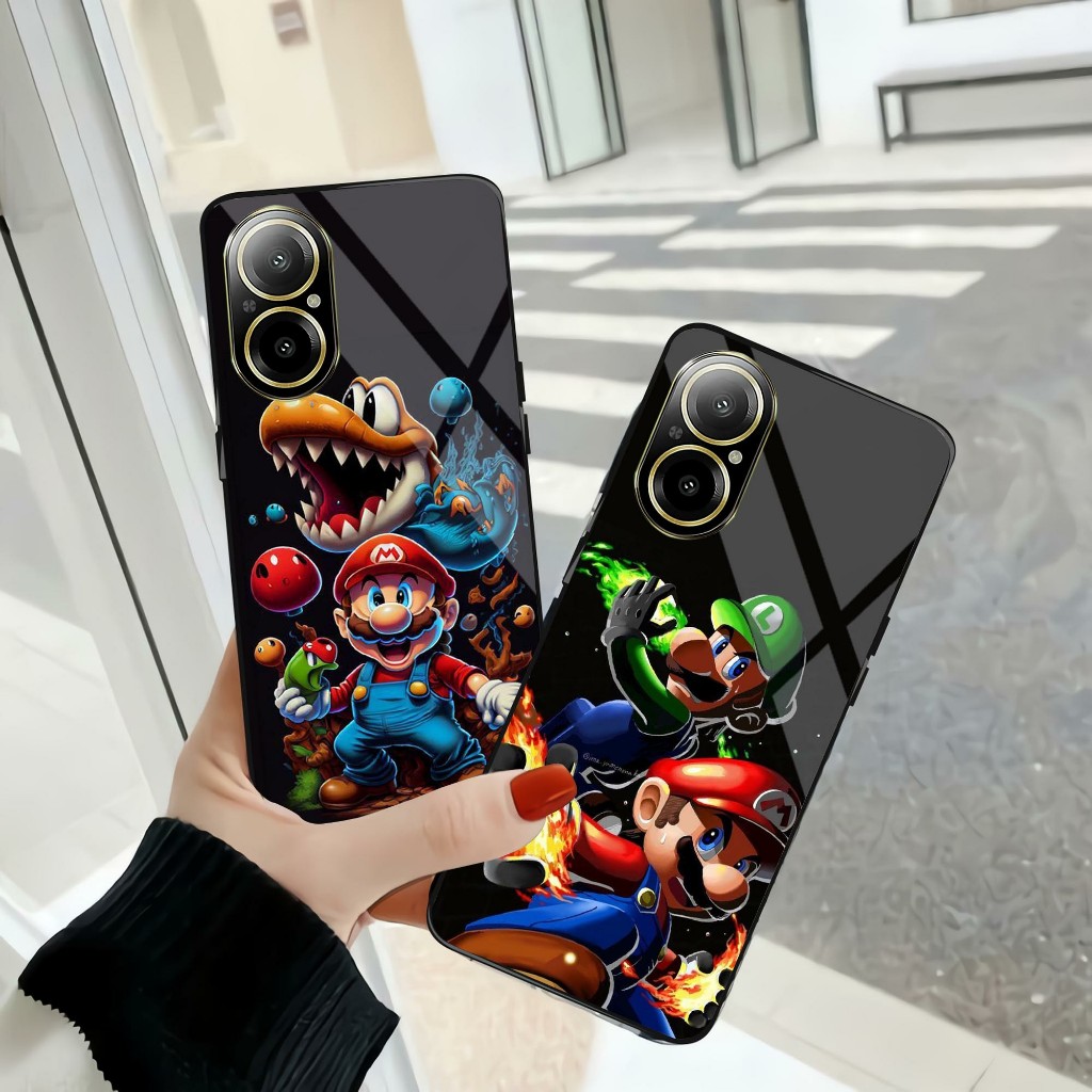Case Kaca Kilau Realme C67- Case  Realme C67- case Kaca Glossy Realme C67- Casing  Realme C67- case 