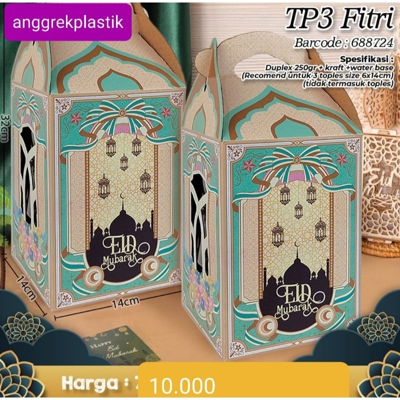 

Dus box 3 toples kue kering lebaran idul fitri