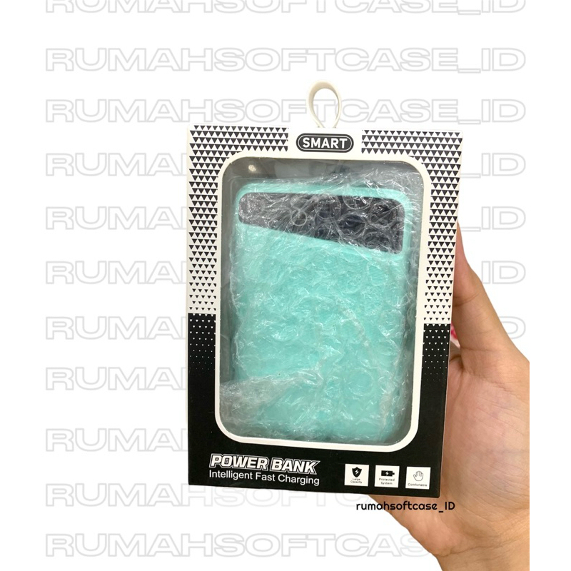 POWERBANK MINI HIJAU FLASH TAHAN LAMA