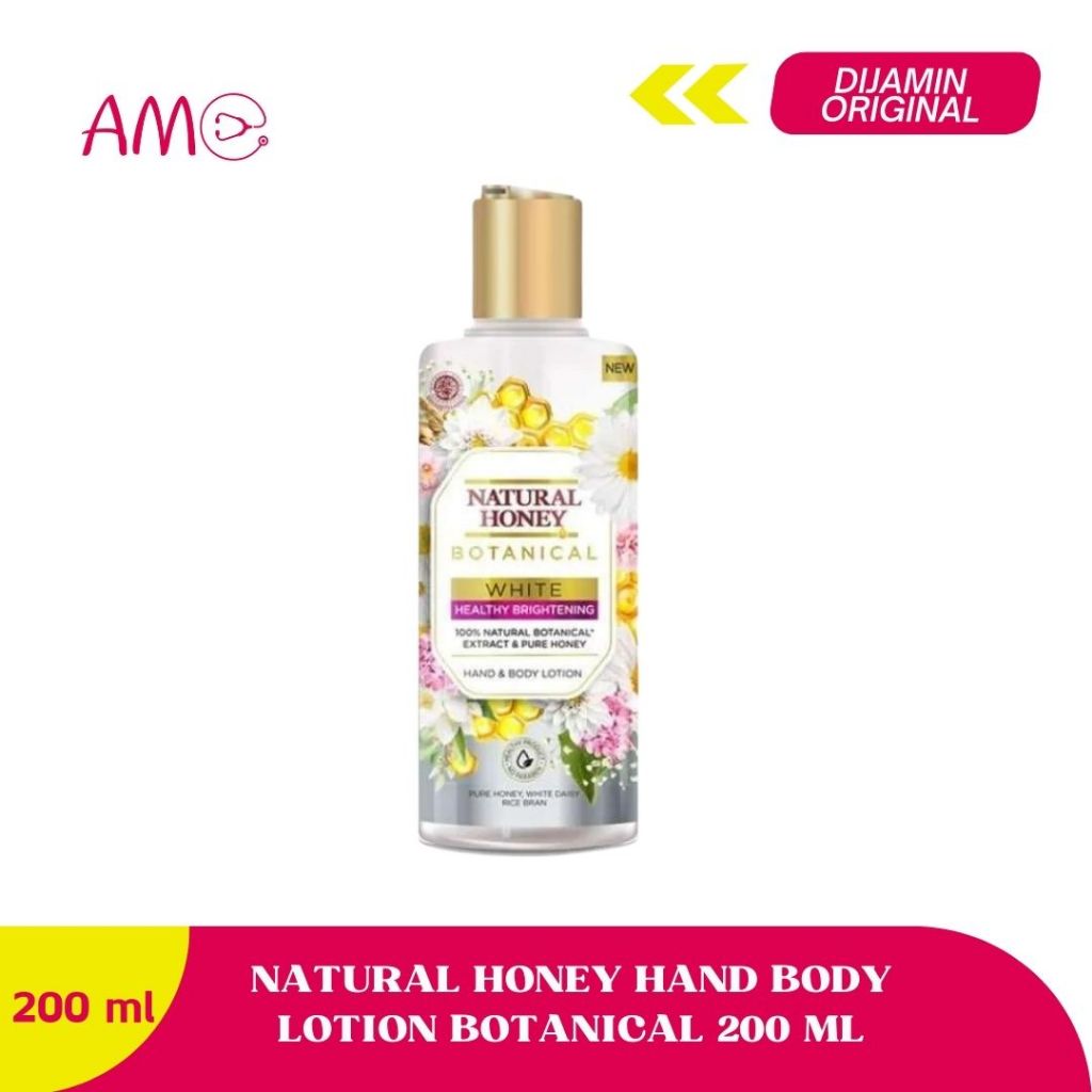 Natural Honey Hand Body Lotion Botanical 200ml