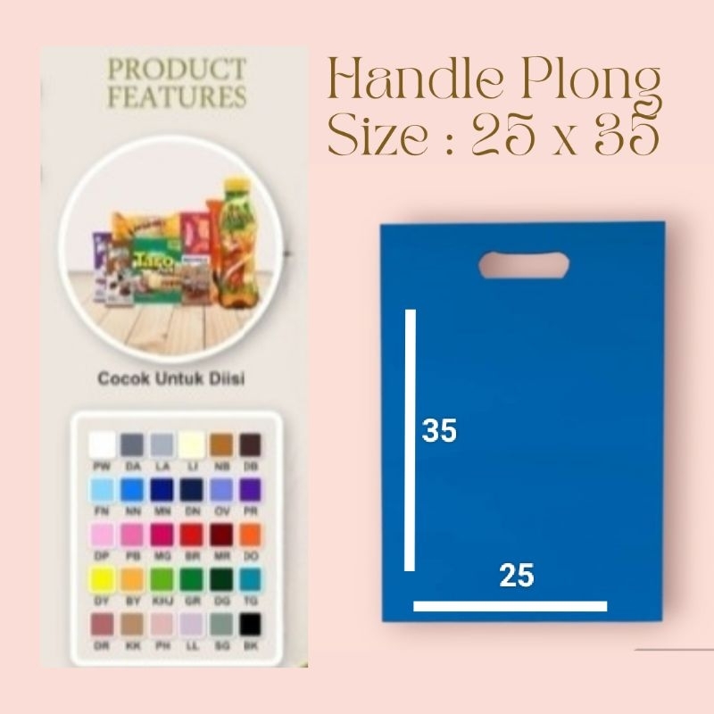 25X35 CM-TAS SPUNBOND OVAL MURAH-SPUNBOND-GOODIE BAG SPUNBOND-TAS KAIN SPUNBOND-TAS KADO SPUNBOND