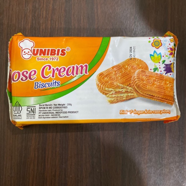 

Roti Biskuit Rose Cream