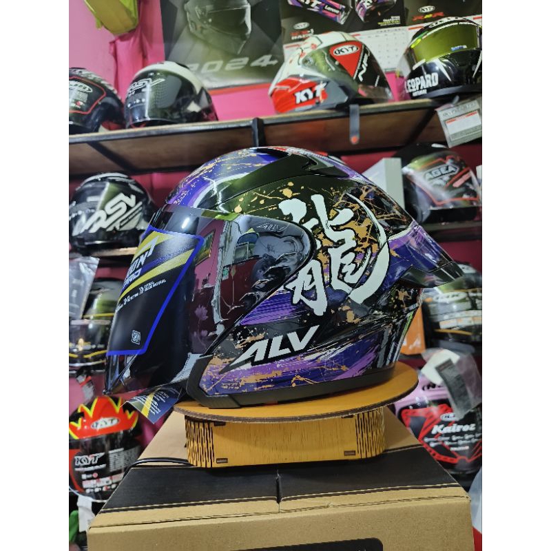 Neww Helm ALV ULTRON PRO MOTIF DRAGON