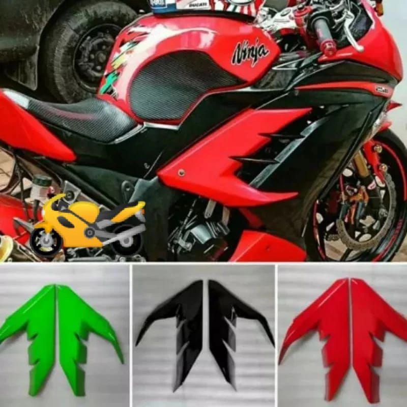 Cover fairing sirip Kawasaki ninja 250 fi
