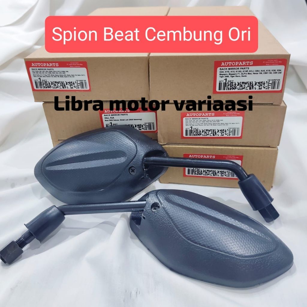 SPION HONDA BEAT ORI KACA CEMBUNG SPION HONDA