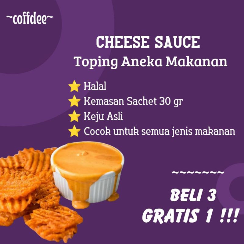 

BELI 3 GRATIS 1!! Saus Keju Kemasan Ekonomis